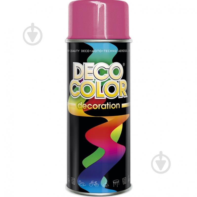 Краска аэрозольная розовый (RAL4003) DecoColor 400 мл - фото 1