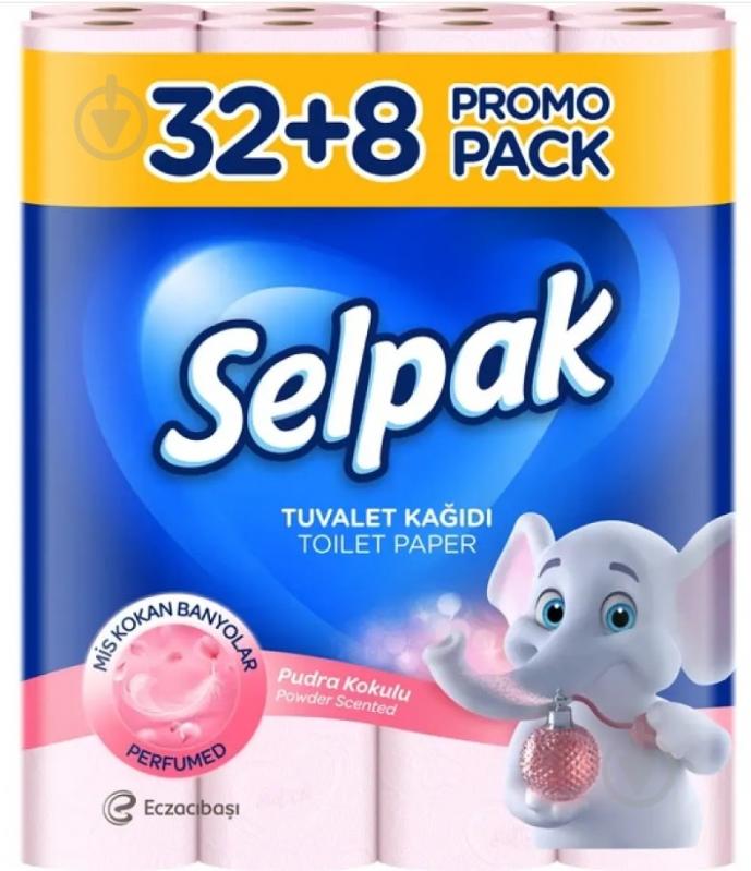 Туалетная бумага Selpak Perfumed трехслойная 32 шт. - фото 1