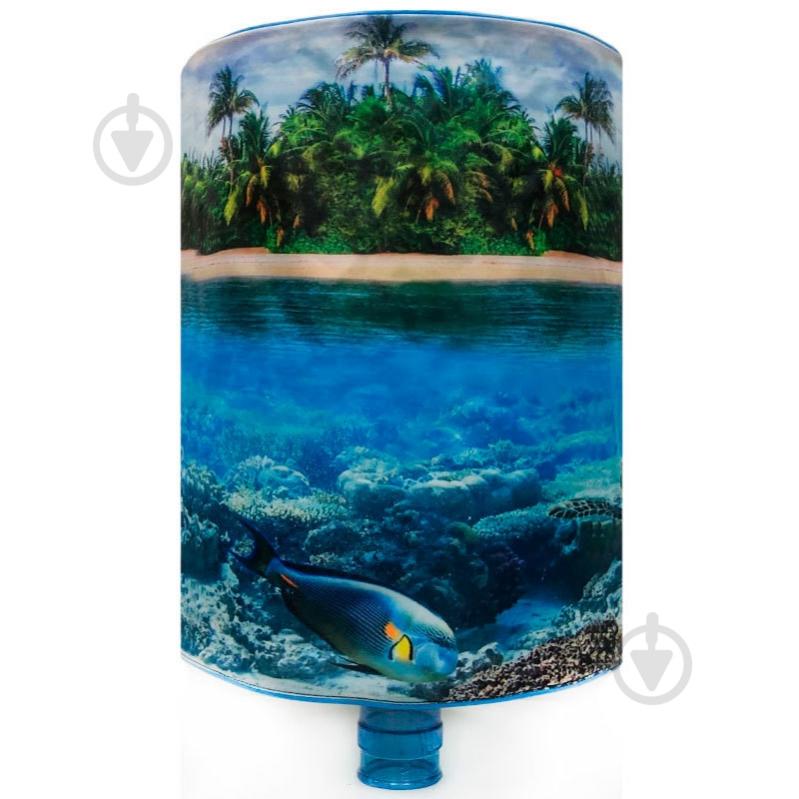 Чохол для бутля VIO 19 л, Блакитний берег - фото 1 Чохол для бутля VIO 19 л, Блакитний берег - фото 1