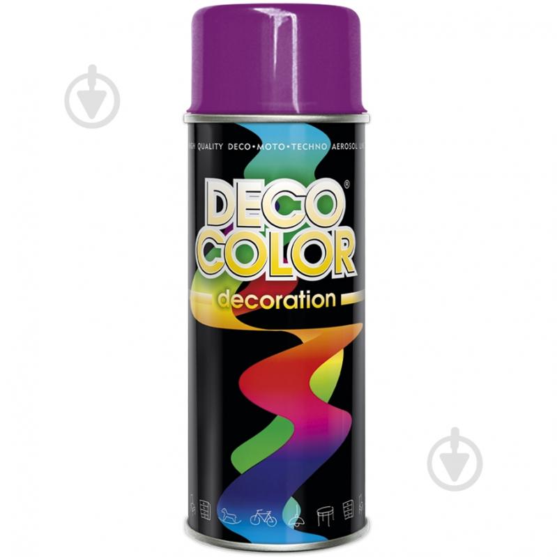 Краска аэрозольная фуксия (RAL4006) DecoColor 400 мл - фото 1