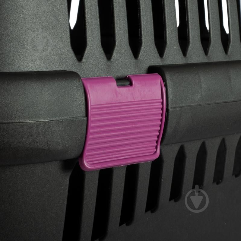 Переноска SGbox для собак та котів до 12 кг SG 39x55x36,5 см чорний/мікс - фото 3 Переноска SGbox для собак та котів до 12 кг SG 39x55x36,5 см чорний/мікс - фото 3