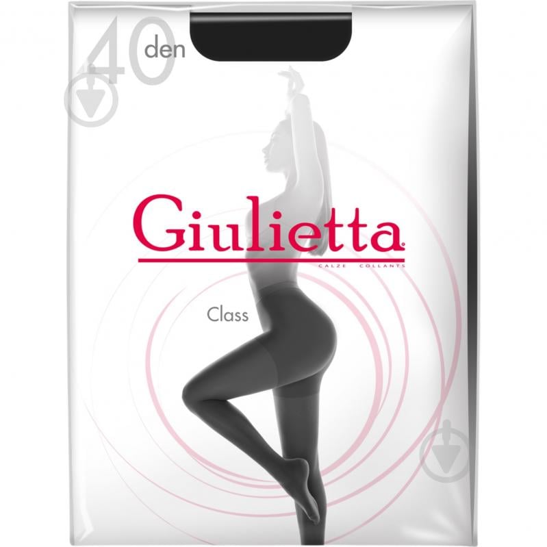 Колготки жіночі Giulia CLASS 40 р. 3M nero - фото 1
