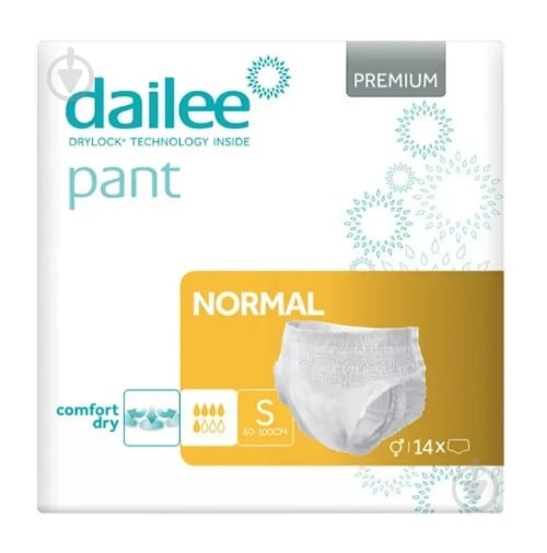 Подгузники-трусики Dailee Pant Premium Normal Small 14 шт. - фото 1 Подгузники-трусики Dailee Pant Premium Normal Small 14 шт. - фото 1