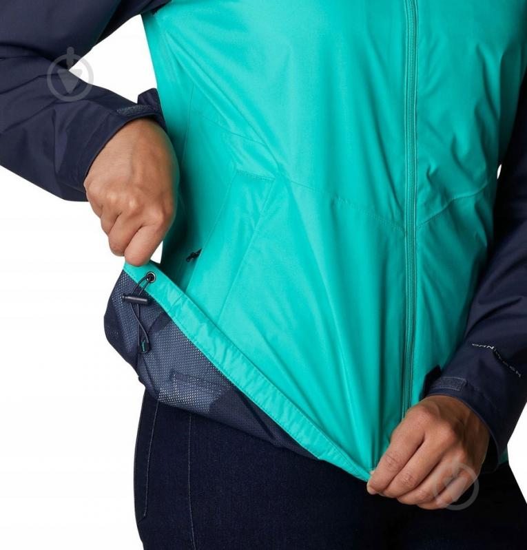 Куртка Columbia Inner 1895802.362/e.turquoise р.XS бирюзовая - фото 5 Куртка Columbia Inner 1895802.362/e.turquoise р.XS бирюзовая - фото 5