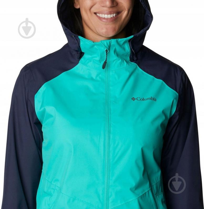Куртка Columbia Inner 1895802.362/e.turquoise р.XS бирюзовая - фото 4 Куртка Columbia Inner 1895802.362/e.turquoise р.XS бирюзовая - фото 4