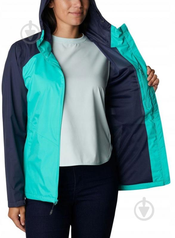 Куртка Columbia Inner 1895802.362/e.turquoise р.XS бирюзовая - фото 2 Куртка Columbia Inner 1895802.362/e.turquoise р.XS бирюзовая - фото 2