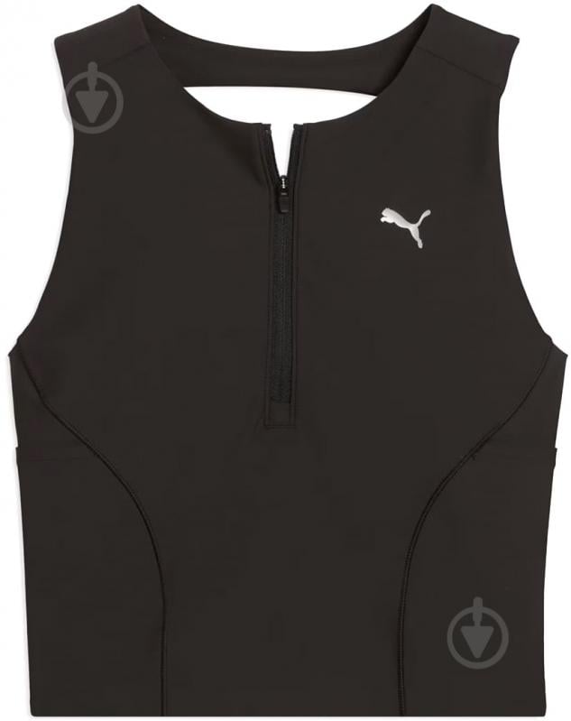 Топ Puma W RUN LIGHTSTRIDE CROP TOP 52842801 р.M черный - фото 1