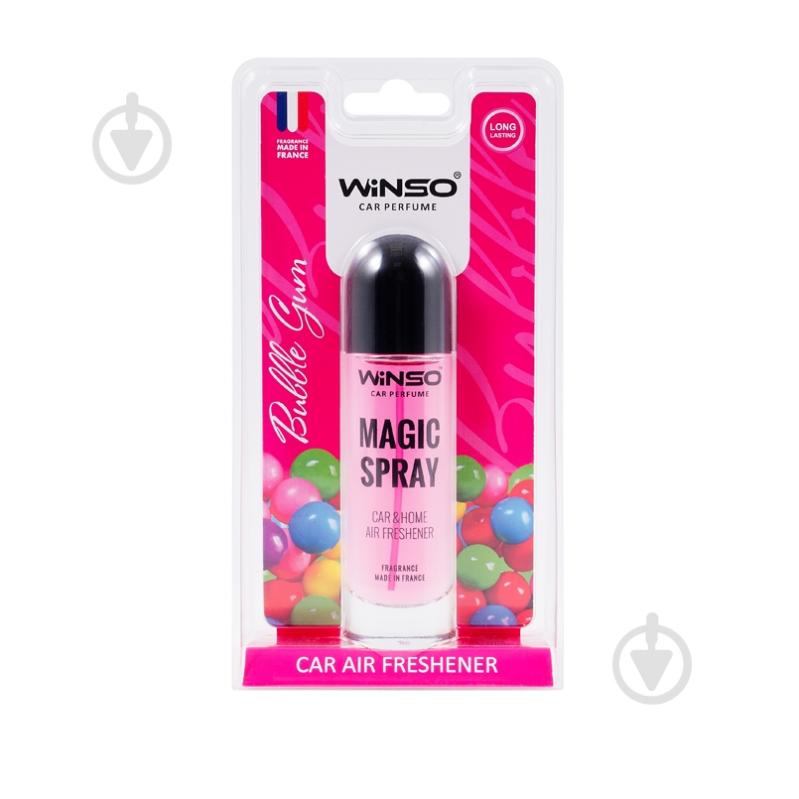 Ароматизатор спрей WINSO Magic Spray Bubble Gum 532460 30 мл - фото 1