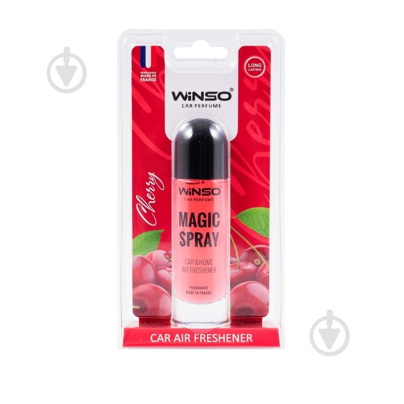 Ароматизатор спрей WINSO Magic Spray Cherry 532470 30 мл - фото 1 Ароматизатор спрей WINSO Magic Spray Cherry 532470 30 мл - фото 1