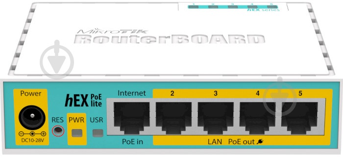 Маршрутизатор Mikrotik RB750UPR2 hEX PoE lite - фото 2