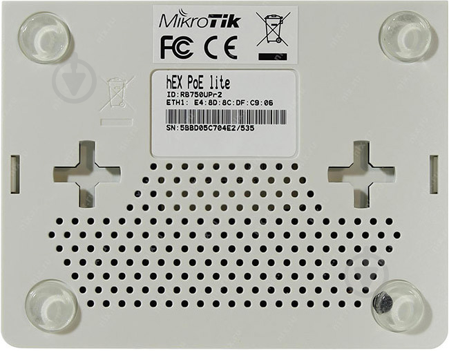 Маршрутизатор Mikrotik RB750UPR2 hEX PoE lite - фото 3