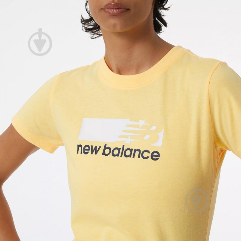 Футболка New Balance WT13800VAC р.M помаранчевий - фото 4