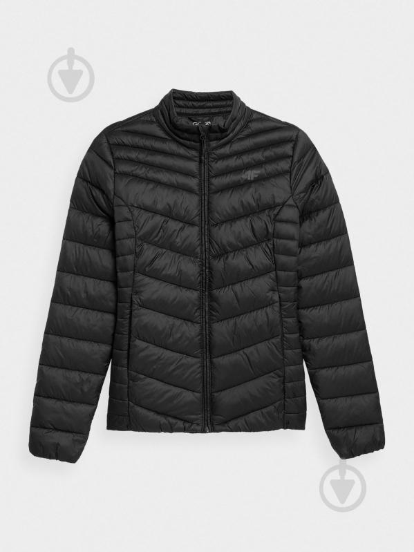 Куртка женская 4F DOWN JACKET F224 4FAW23TDJAF224-20S р.XS черная - фото 1