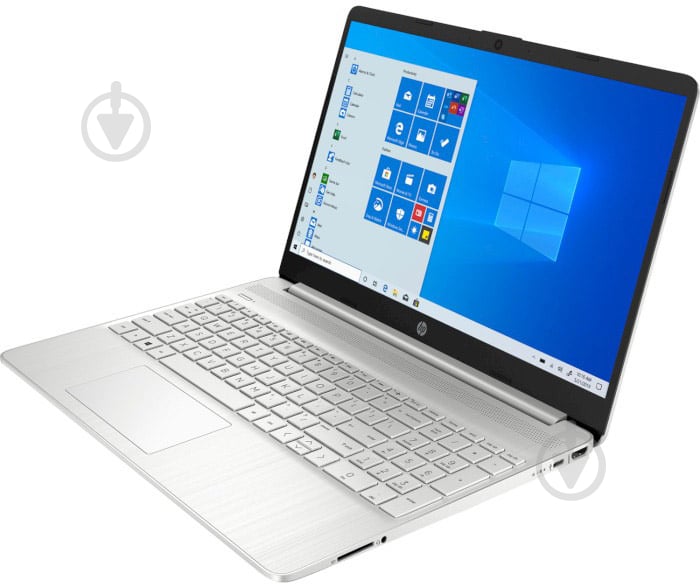 Ноутбук HP 15S-fq0013ua 15,6" (445P1EA) natural silver - фото 3