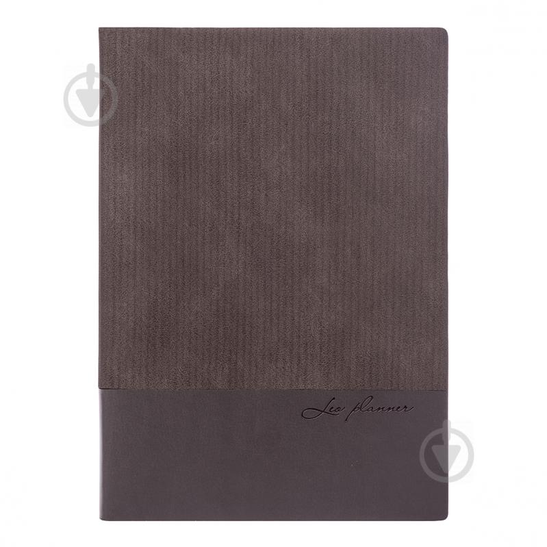 Дневник недатированный серый Leo Planner Velvet A5 2022 - фото 2