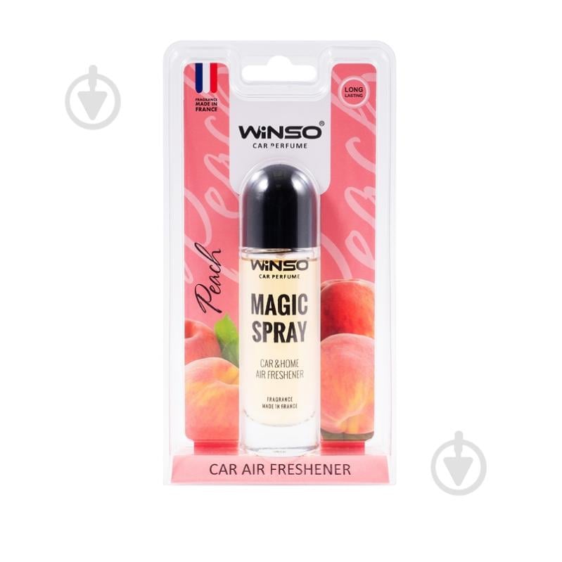 Ароматизатор спрей WINSO Magic Spray Peach 532560 30 мл - фото 1 Ароматизатор спрей WINSO Magic Spray Peach 532560 30 мл - фото 1