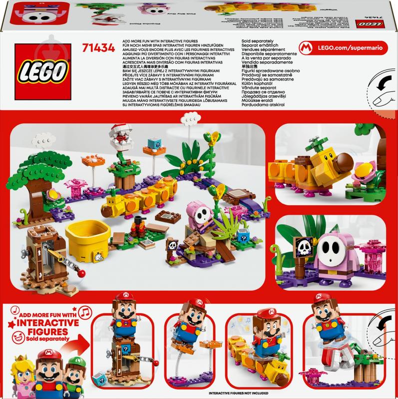 Конструктор LEGO Super Mario Набір для складання Soda Jungle 71434 - фото 2