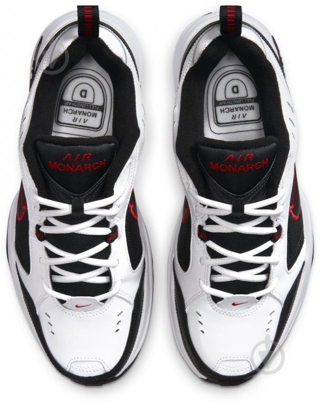 Кросівки чоловічі демісезонні Nike AIR MONARCH IV 415445-101 р.40 білі із чорним - фото 7