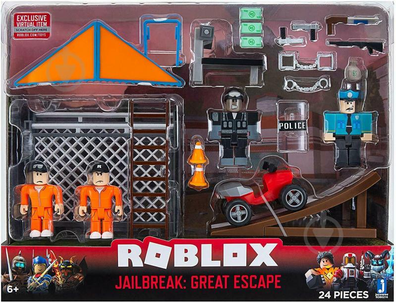 Ігровий набір Roblox Jazwares Environmental Set Jailbreak: Great Escape W5 - фото 1