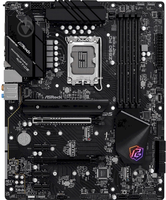 Материнская плата ASRock Z690 PG RIPTIDE (Socket 1700, Intel Z690, ATX) - фото 2