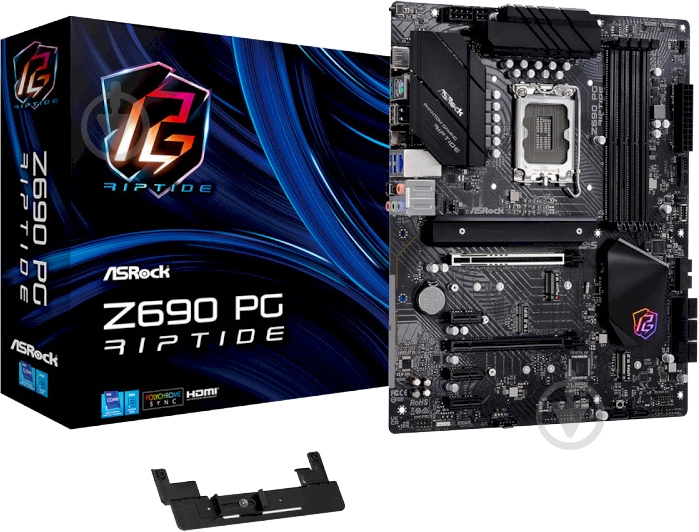 Материнская плата ASRock Z690 PG RIPTIDE (Socket 1700, Intel Z690, ATX) - фото 1