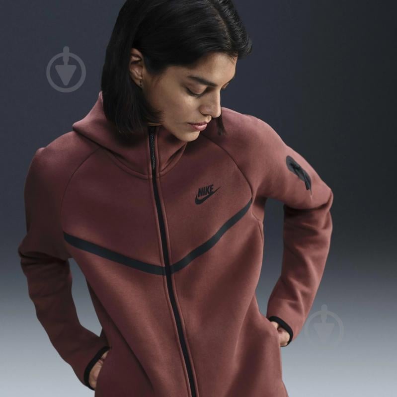 Джемпер Nike W NSW TCH FLC MR JGGR HV6747-218 р. XL коричневый - фото 8