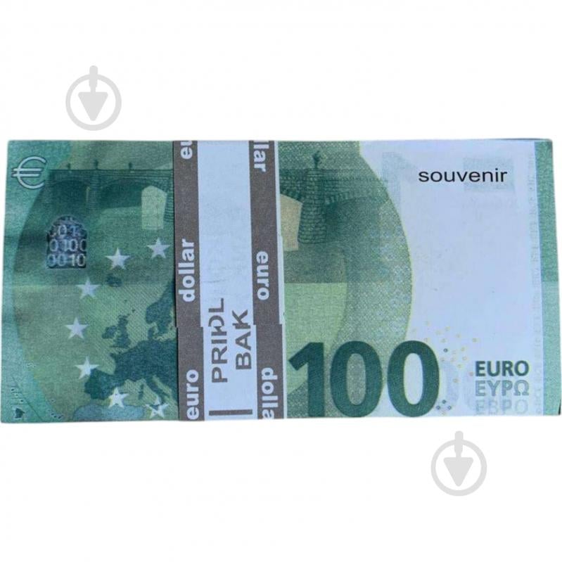 Набір сувенірні гроші 100 євро - фото 2
