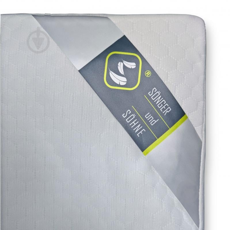 Наматрасник водонепроницаемый Songer und Sohne аквастоп с бортом Pixel 25х160x200 см - фото 2