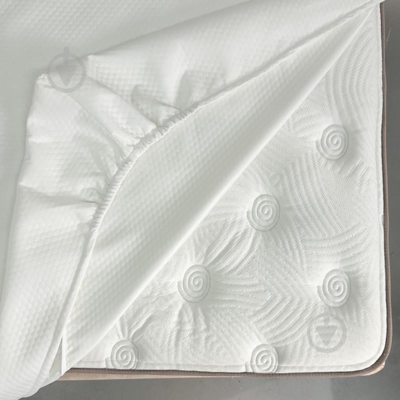 Наматрасник водонепроницаемый Songer und Sohne аквастоп с бортом Pixel 25х160x200 см - фото 4