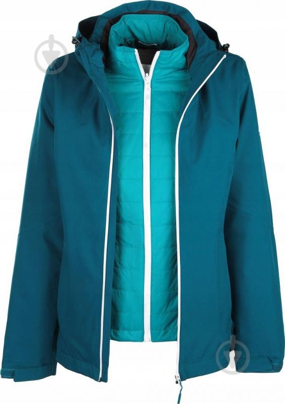 Куртка McKinley Aneli 294639.626/blue petrol р.XXS голубая - фото 2