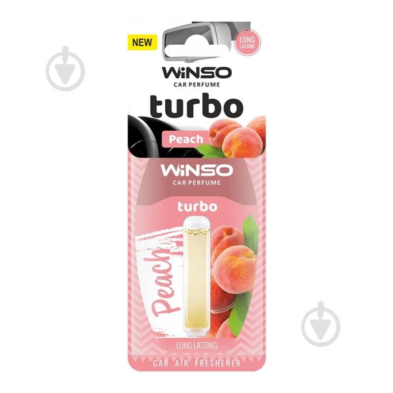 Ароматизатор подвесной WINSO Turbo Peach 532760 55 мл - фото 1