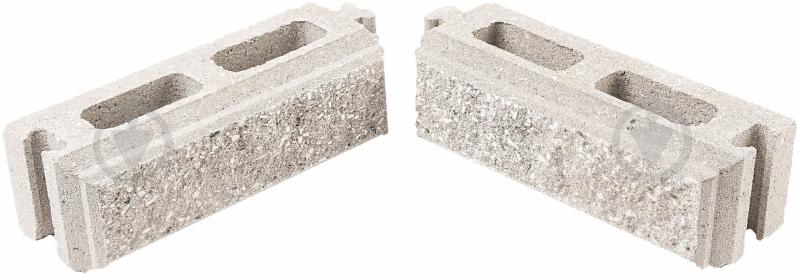 Елемент підмурівки Кая 75x240x75 мм білий Моноліт-Брук (new 90139488) - фото 1