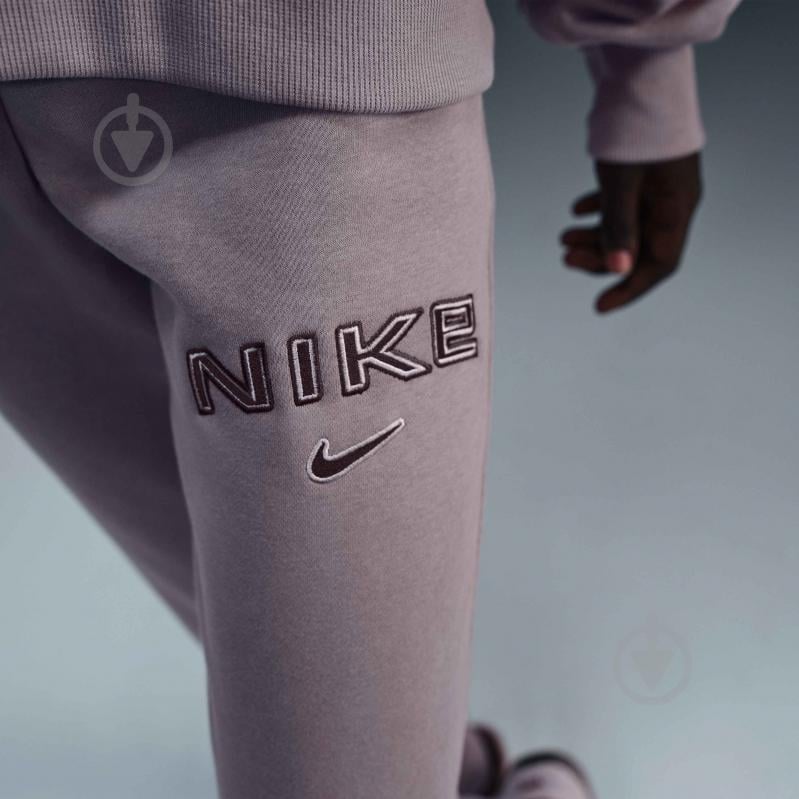 Брюки Nike W NSW PHNX FLC MR STD LOGO PNT HM9757-226 р. XS розовый - фото 8