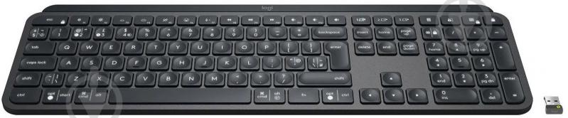 Клавіатура Logitech (920-010251) MX Keys Advanced for Business Wireless Illuminated UA graphite - фото 6