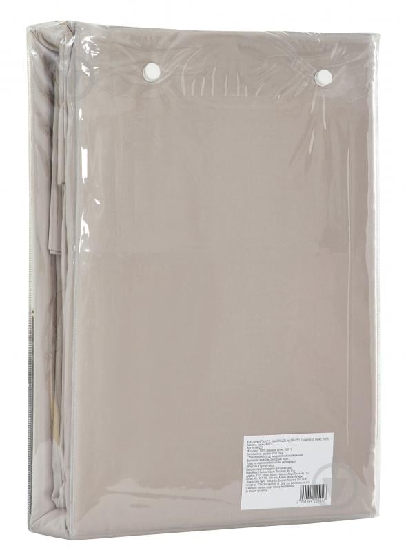 Пододеяльник Solid 160x220 см мокко La Nuit - фото 3