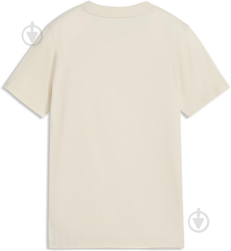 Футболка Puma ESS SCRIPT Tee G 69254287 р.128 бежевый - фото 2