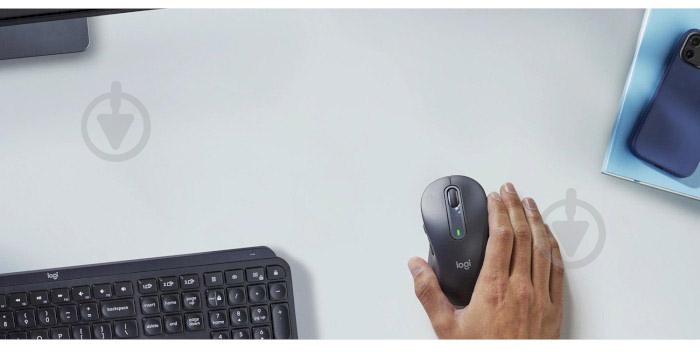 Мышка Logitech Signature M650 L Wireless for Business graphite (910-006348) - фото 6
