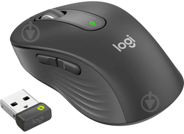 Мышка Logitech Signature M650 L Wireless for Business graphite (910-006348) - фото 2