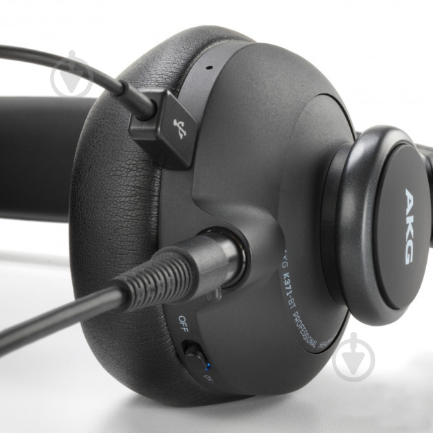 Навушники AKG Black (K371BT) - фото 3