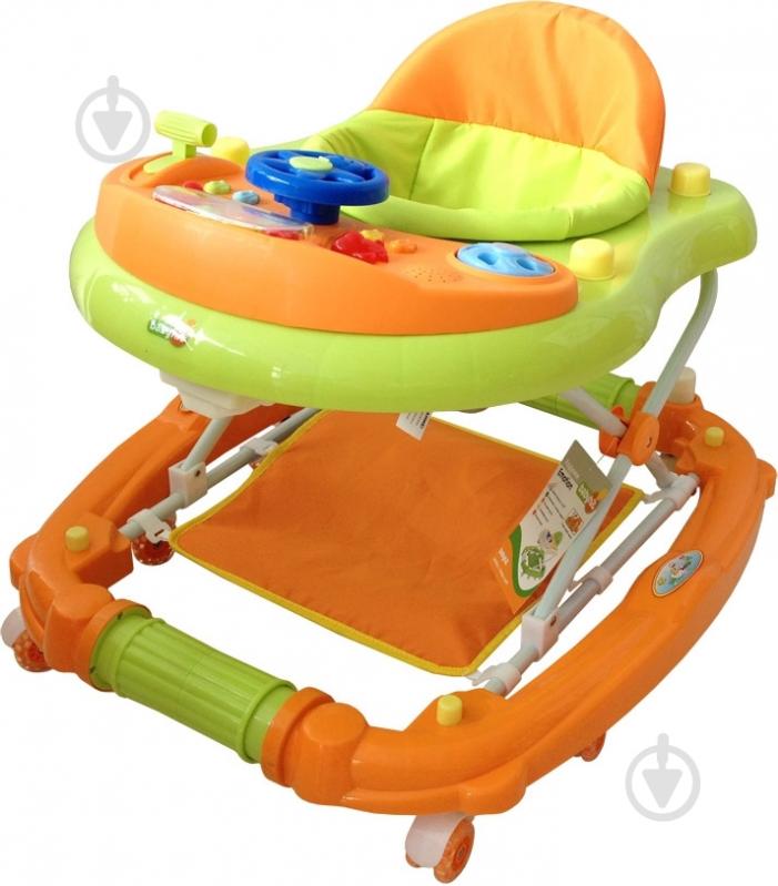 Ходунки Babyhit Emotion Racer Orange 11480 - фото 1