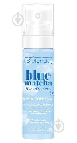 Тонік для обличчя Bielenda зволожуючий тонізуючий Blue matcha 75 мл 1 шт. - фото 1