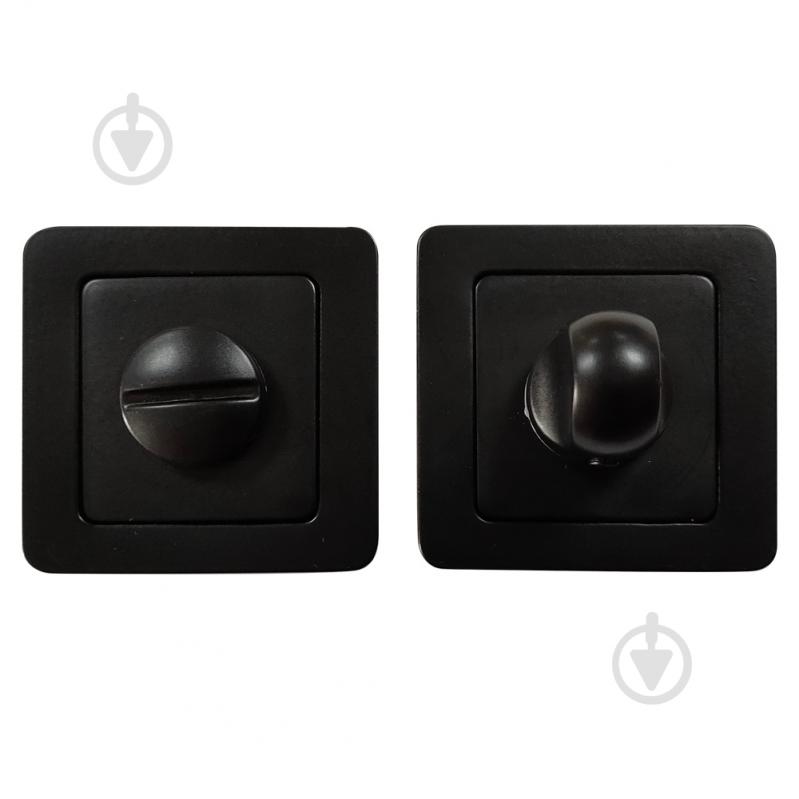 Накладка Comit Moderno WC матовый черный - фото 1