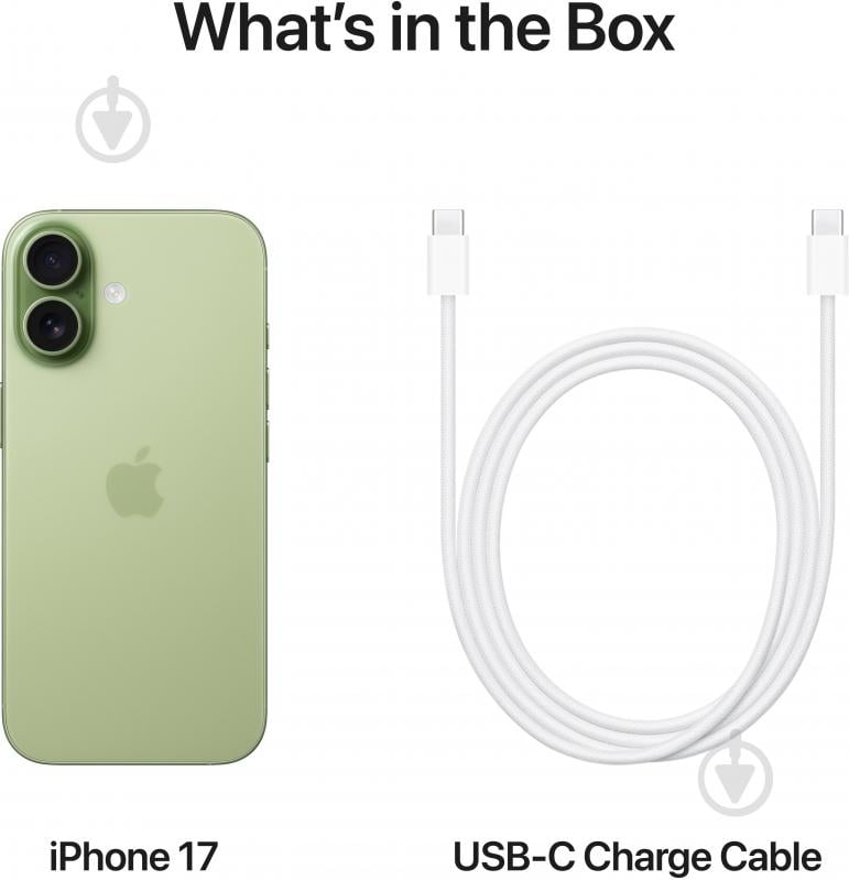 Смартфон Apple iPhone 17 256GB sage (MG6N4AF/A) - фото 8