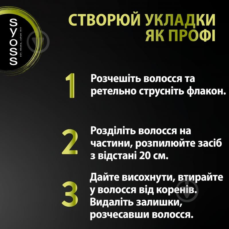 Сухой шампунь SYOSS Pure Fresh 200 мл - фото 5