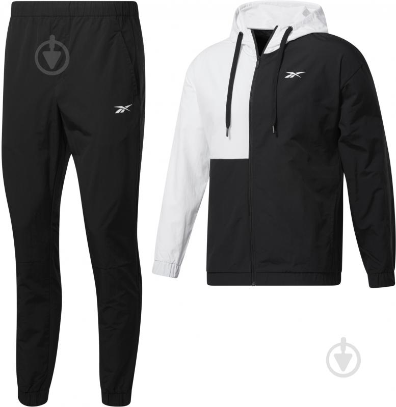 Спортивний костюм Reebok TS TRACKSUIT GJ6337 р. S чорний - фото 1