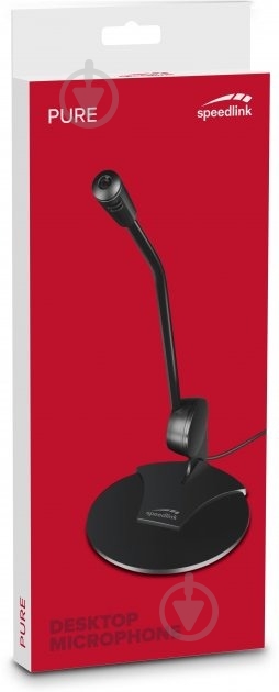 Микрофон Speedlink Pure Black (SL-8702-BK) - фото 3 Микрофон Speedlink Pure Black (SL-8702-BK) - фото 3