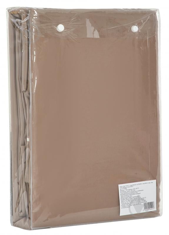 Пододеяльник Solid 160x220 см серый La Nuit - фото 4