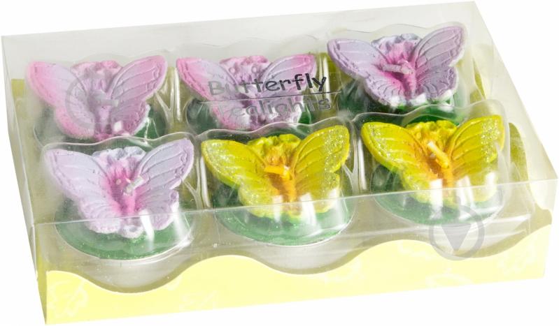 Набор свечей Бабочки 1U0765002 Acoola - фото 2 Набор свечей Бабочки 1U0765002 Acoola - фото 2