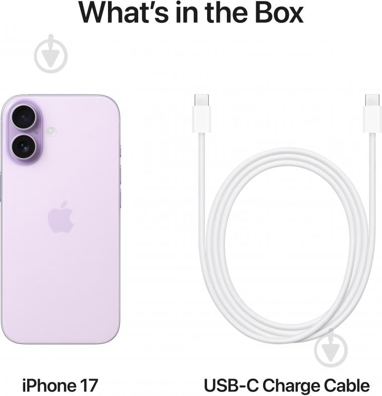 Смартфон Apple iPhone 17 512GB lavender (MG6U4AF/A) - фото 8 Смартфон Apple iPhone 17 512GB lavender (MG6U4AF/A) - фото 8