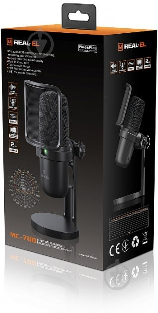 Мікрофон Real-el MC-700 (EL124300006) - фото 8